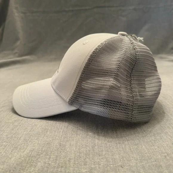Tommy Bahama Men's Mesh Cap White Marlin Logo Island Life Snapback Hat Trucker - Picture 4 of 9